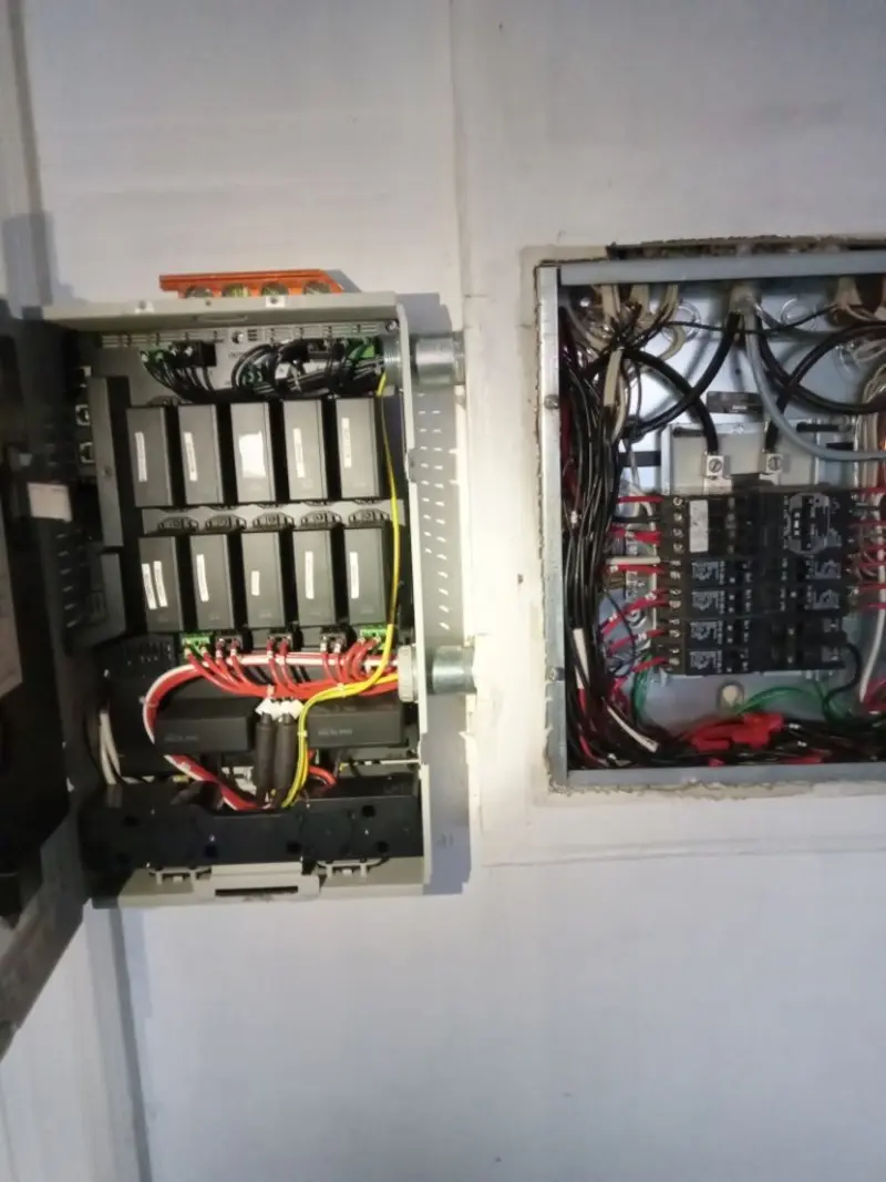 Electrical panel upgrade completed for Indoor Lighting Installation in Pittsfield